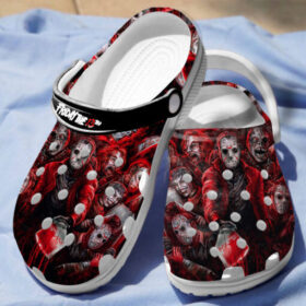 Sabots Friday The 13th Monster Crocs Crocband Clog Comfortable Water Shoes –  Clog