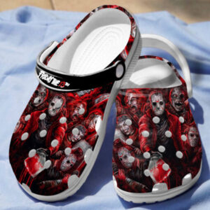 Sabots Friday The 13th Monster Crocs Crocband Clog Comfortable Water Shoes -  Clog