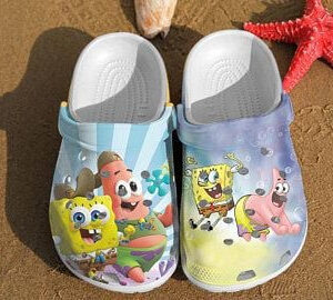 Sabots Spongebob Crocs Crocband Clog Comfortable Water Shoes -  Clog