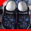 Sabots Skull Dallas Cowboys NFL Crocs Crocband Clog Comfortable Water Shoes -  Clog