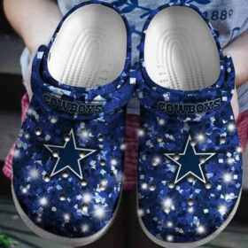 Sabots Dallas Cowboy With Star Crocs Crocband Clog Comfortable Water Shoes –  Clog