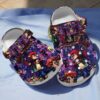 Sabots Funny Halloween Purple Theme Crocs Crocband Clog Comfortable Water Shoes -  Clog