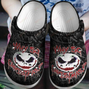 Sabots The Nightmare Before Christmas Crocs Crocband Clog Comfortable Water Shoes In Black -  Clog