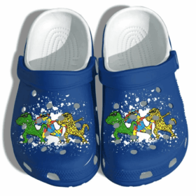 Sabots T-rex Dinosaurs Autism Kids Crocs Crocband Clog Comfortable Water Shoes –  Clog