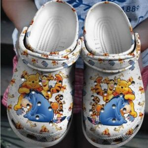 Sabots Winnie The Pooh Disney Cartoon Crocs Crocband Clog Comfortable Water Shoes -  Clog