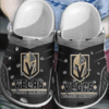 Sabots Vegas Golden Knights Crocs Crocband Clog Comfortable Water Shoes In Black -  Clog