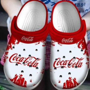 Sabots Coca Cola Artwork Design Crocs Crocband Clog Comfortable Water Shoes -  Clog