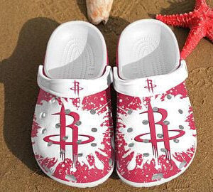 Sabots Houston Rockets Crocs Crocband Clog Comfortable Water Shoes -  Clog