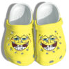 Sabots Sponge Funny Smiling Crocs Crocband Clog Comfortable Water Shoes In Yellow -  Clog