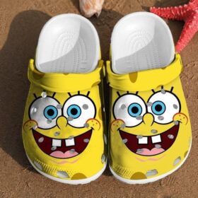 Sabots Spongebob Squarepants Yellow Crocs Crocband Clog Comfortable Water Shoes –  Clog
