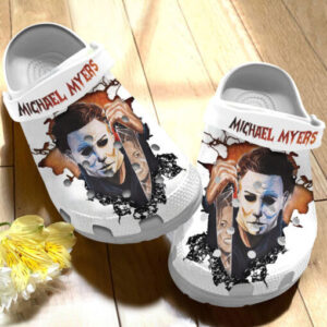 Sabots Funny Halloween Face Crocs Crocband Clog Comfortable Water Shoes -  Clog