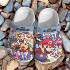 Sabots Super Mario Bros Colorful Crocs Crocband Clog Comfortable Water Shoes –  Clog