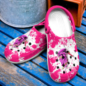 Sabots Mighty Morphin Ninjetti Pink Crane Ranger Crocs Classic Clogs Shoes –  Clog