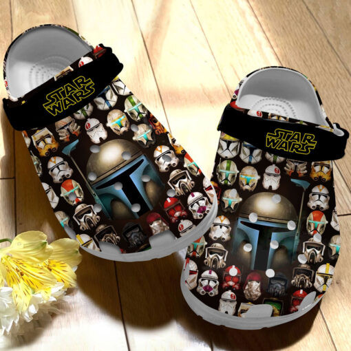 Sabots Star War Helmet Composite Crocs Crocband Clog Comfortable Water Shoes - Clog