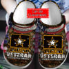 Sabots U.S. Army Veteran Defender Of Freedom Crocs Crocband Clog Comfortable Water Shoes -  Clog