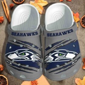 Sabots Seahawks Team Crocs Crocband Clog Comfortable Water Shoes –  Clog