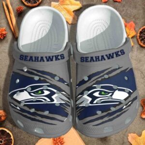 Sabots Seahawks Team Crocs Crocband Clog Comfortable Water Shoes -  Clog