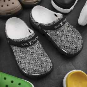 Sabots Louis Vuitton Black White Crocs Crocband Clog Comfortable Water Shoes –  Clog