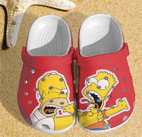 Sabots New The Simpson Crocs Crocband Clog Comfortable Water Shoes –  Clog