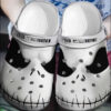 Sabots Jack Skellington Face Crocs Crocband Clog Comfortable Water Shoes In Gray -  Clog