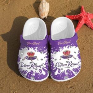 Sabots Crown Royal In Purple Crocs Crocband Clog Comfortable Water Shoes -  Clog