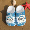 Sabots Busch Light In Blue Crocs Crocband Clog Comfortable Water Shoes -  Clog