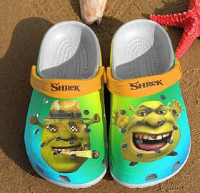 Sabots New Shrek Funny Crocs Crocband Clog Comfortable Water Shoes –  Clog