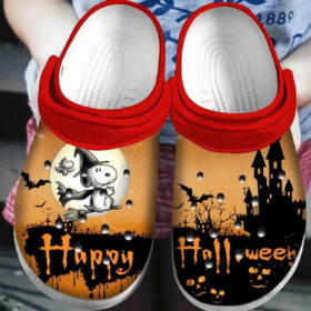 Sabots Snoopy Witch Happy Halloween Crocs Crocband Clog Comfortable Water Shoes –  Clog