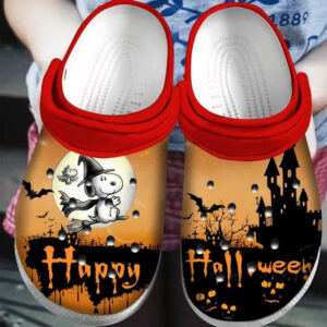 Sabots Snoopy Witch Happy Halloween Crocs Crocband Clog Comfortable Water Shoes -  Clog