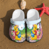 Sabots Pooh Winnie-The-Pooh Cute Crocs Crocband Clog Comfortable Water Shoes -  Clog