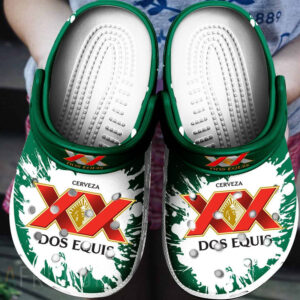 Sabots The Original Dos Equis Logo Crocs Classic Clogs Shoes In Green -  Clog