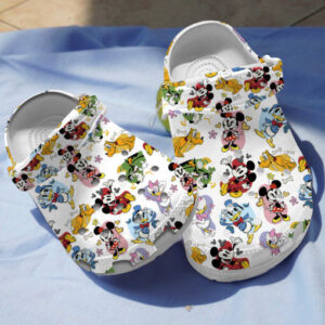 Sabots Disneyland Mickey Art Crocs Crocband Clog Comfortable Water Shoes -  Clog