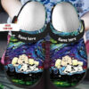 Sabots Snoopy And Peanut Sleepy Pattern Crocs Classic Clogs Shoes In Colorful -  Clog