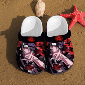 Sabots Uchiha Itachi Anime Crocs Crocband Clog Comfortable Water Shoes For Fans –  Clog