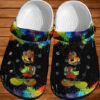 Sabots Mickey Mouse 3D Corlorful Crocs Classic Clogs Shoes In Black -  Clog