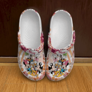Sabots Mickey Mouse Disney Characters Pattern Crocs Classic Clogs Shoes In Colordul -  Clog