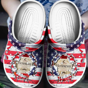 Sabots Hennessy Amercan Flag Breaking Pattern Crocs Classic Clogs Shoes -  Clog