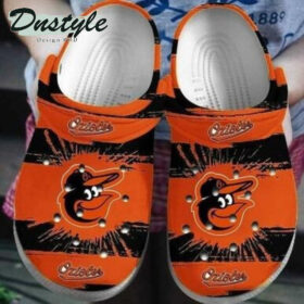 Sabots Baltimore Orioles Logo Pattern Crocs Classic Clogs Shoes In Orange & Black –  Clog