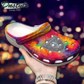 Sabots Las Vegas Raiders Logo Pattern Crocs Classic Clogs Shoes In Light Colors –  Clog