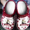 Sabots Gosling's Rum Logo Splatter Pattern Crocs Classic Clogs Shoes In Red White -  Clog