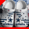 Sabots Dallas Cowboys Team Crocs Classic Clogs Shoes In White -  Clog