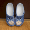 Sabots Eeyore Winnie The Pooh Eyes Pattern Crocs Classic Clogs Shoes In Blue -  Clog