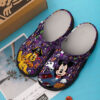 Sabots Mickey Disney W Skull Pattern Crocs Classic Clogs Shoes In Purple & Blue -  Clog