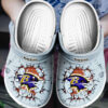 Sabots Baltimore Ravens Tide Breaking Wall Pattern Crocs Classic Clogs Shoes -  Clog