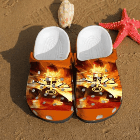 Sabots Uzumaki Naruto Anime Crocs Classic Clogs Shoes In Orange –  Clog