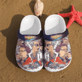 Sabots Back To The Future Film Cool Crocs Classic Clogs Shoes –  Clog
