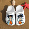 Sabots Cute Goku Chibi Pattern Crocs Classic Clogs Shoes In White -  Clog