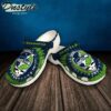Sabots Seattle Seahawks Skull Pattern Crocs Classic Clogs Shoes In Blue & Green -  Clog