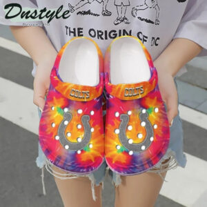 Sabots Indianapolis Colts Logo Pattern Crocs Classic Clogs Shoes In Light Colors -  Clog