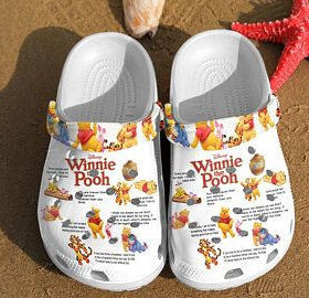 Sabots Winnie The Poo Crocs Crocband Clog Comfortable Water Shoes –  Clog